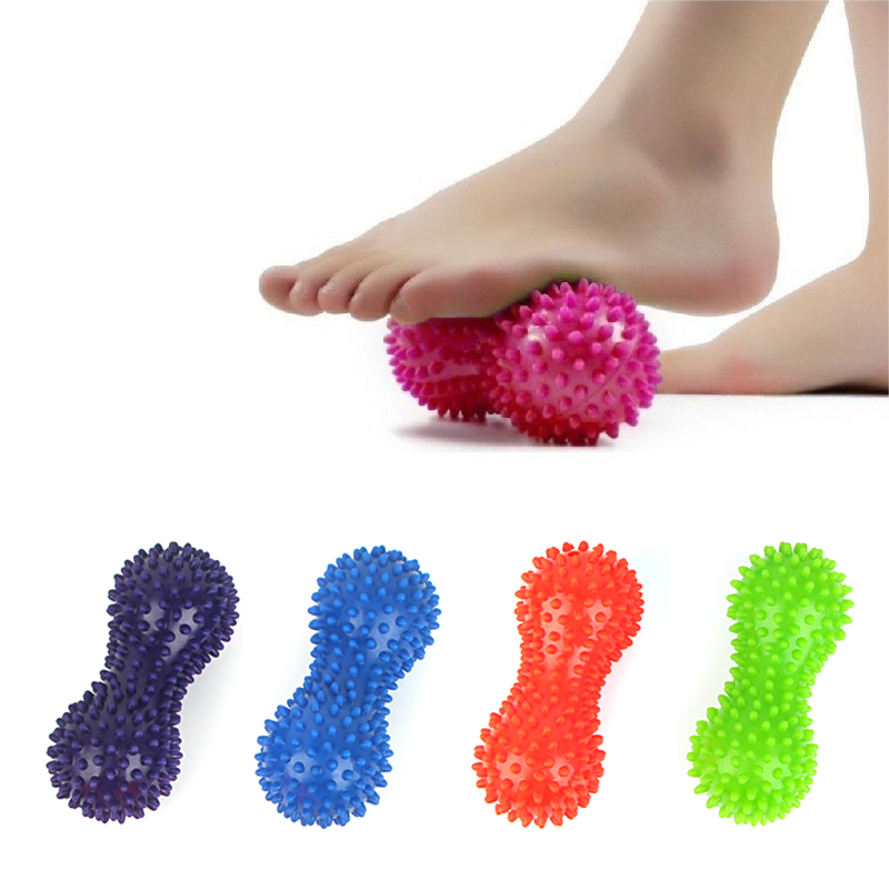 Peanut Massage Ball Spiky Trigger Point Relief Muscle Pain