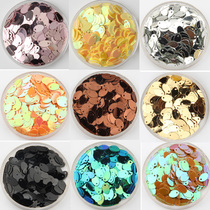 5mm * 7mm Oval Bright Sheet Pearl Sheet Clothing Accessories Accessories Dance dress Belly Leather Dance