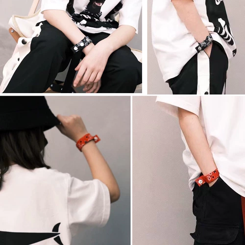 Детские напульсники, браслет, модный аксессуар для мальчиков и девочек
