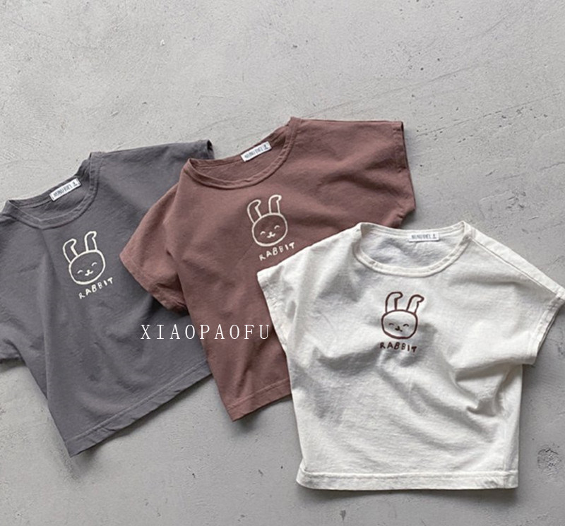 Baby girls and boys cute short sleeve T-shirt one-year-old Summer Dress Baby Short Clothes