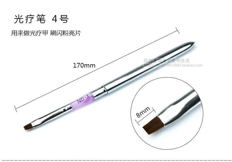 Nail pha lê bút 3D bút tinh thể nhỏ cọ tinh thể bột trị liệu bằng bút lông bàn chải màu nhựa công cụ mở rộng vẽ cọ bản 3d