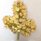 Симуляция золотой лист золотой кленовый лист