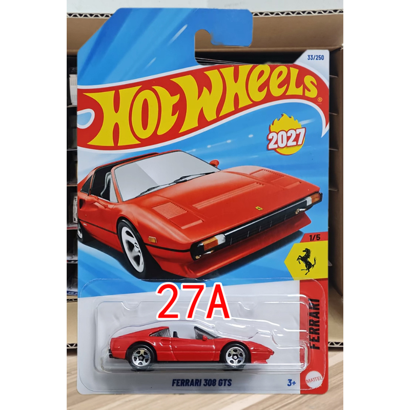 27A/26Q Hotwheels Small Sports Car Track Kidsren's Alloy Car Model Boy Toy