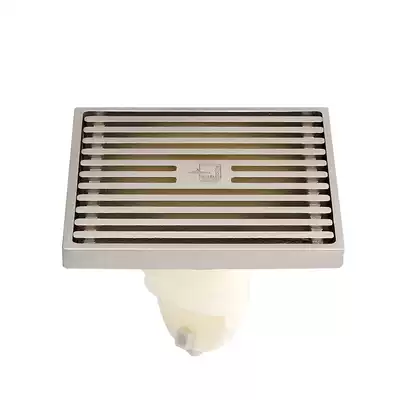 submarine LTK50-10 copper deodorant T-type floor drain shower kitchen with nickel plated brushed surface submarine