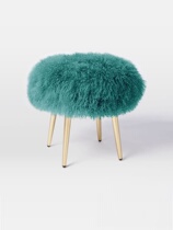 Simple fashion small stool beach wool modern light luxury shoes stool sofa stool small apartment X bedroom makeup dressing