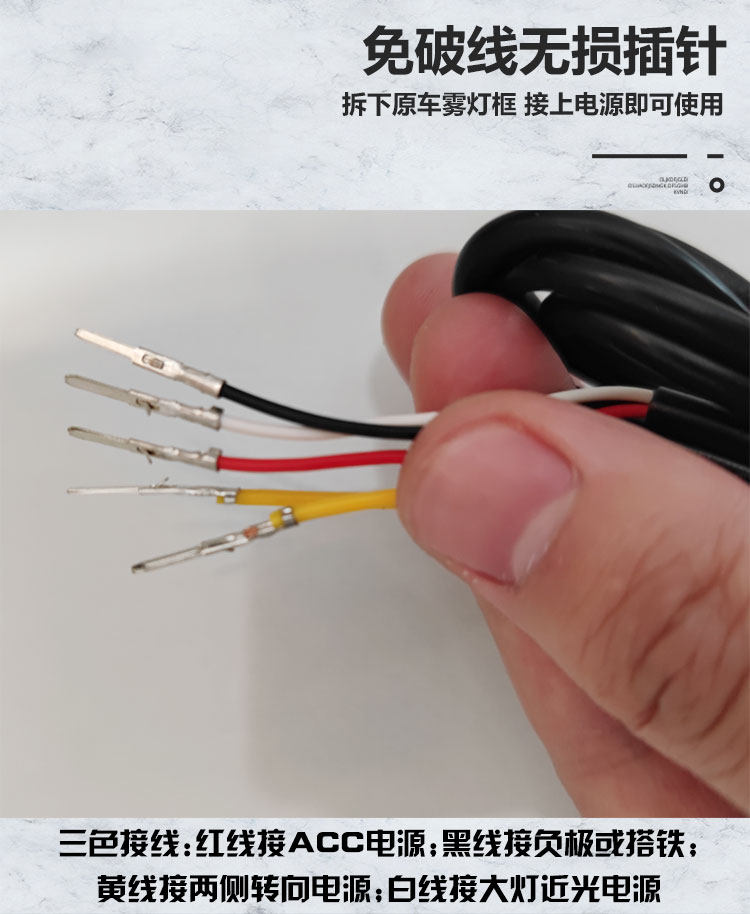 Suitable for 21-23 Roewe RX5plus daytime running lights front fog lights modified LED driving lights MG rx5plus