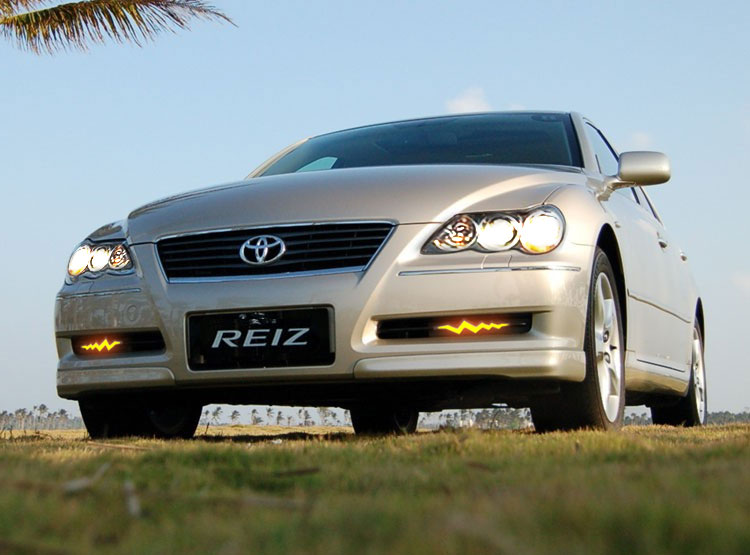 Suitable for 05-09 Toyota Reiz Daytime Running Lights Toyota Mark X Front Bumper Light Modified Led Front Fog Lights
