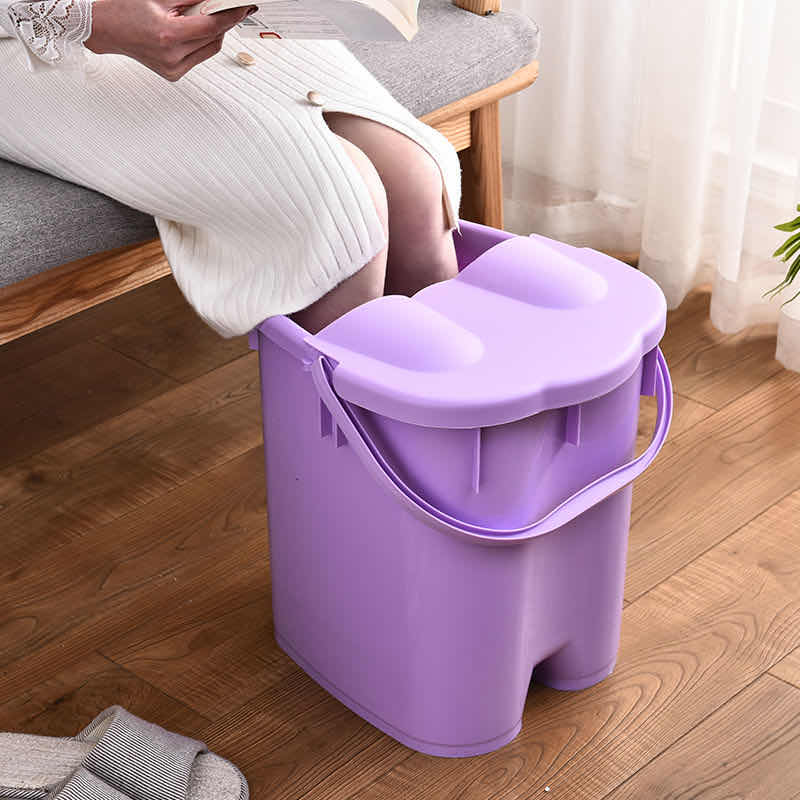 Household with lid Foot bath tub Massage foot bath tub Foot bath tub Foot massage over the calf Plastic hand foot bath tub Foot bath tub