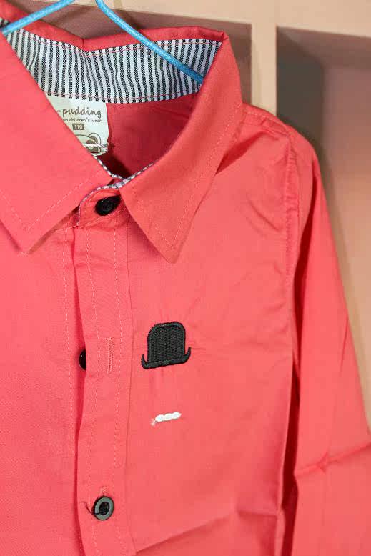 Chemise garcon à manche longue - Ref 2078078 Image 10