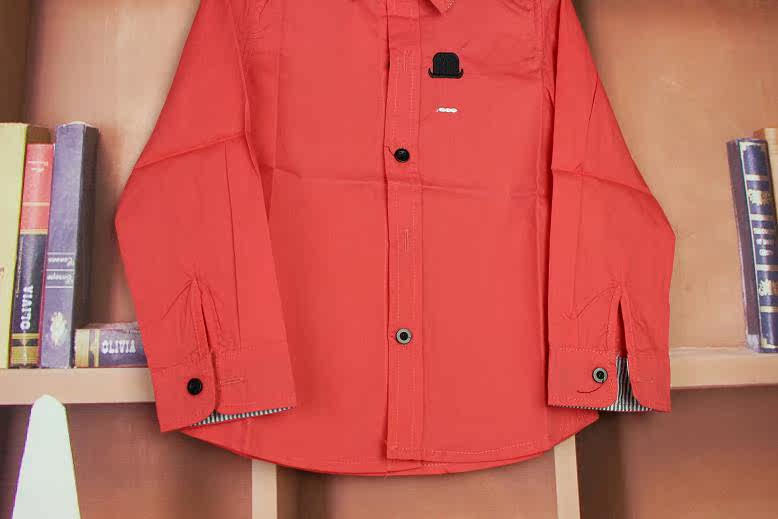 Chemise garcon à manche longue - Ref 2078078 Image 8