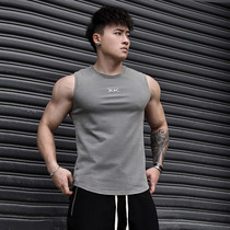 Sports vest men summer new wash retro muscle men sleeveless T-shirt quick-dry running training fitness top