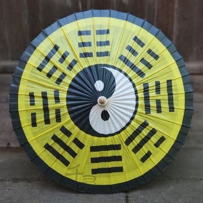 Handmade Oil Paper Umbrella Traditional Eight Diagrams Umbrella Traditional oil paper umbrella Ancient temples Decorative Tung Oil Grease Umbrella-Taobao