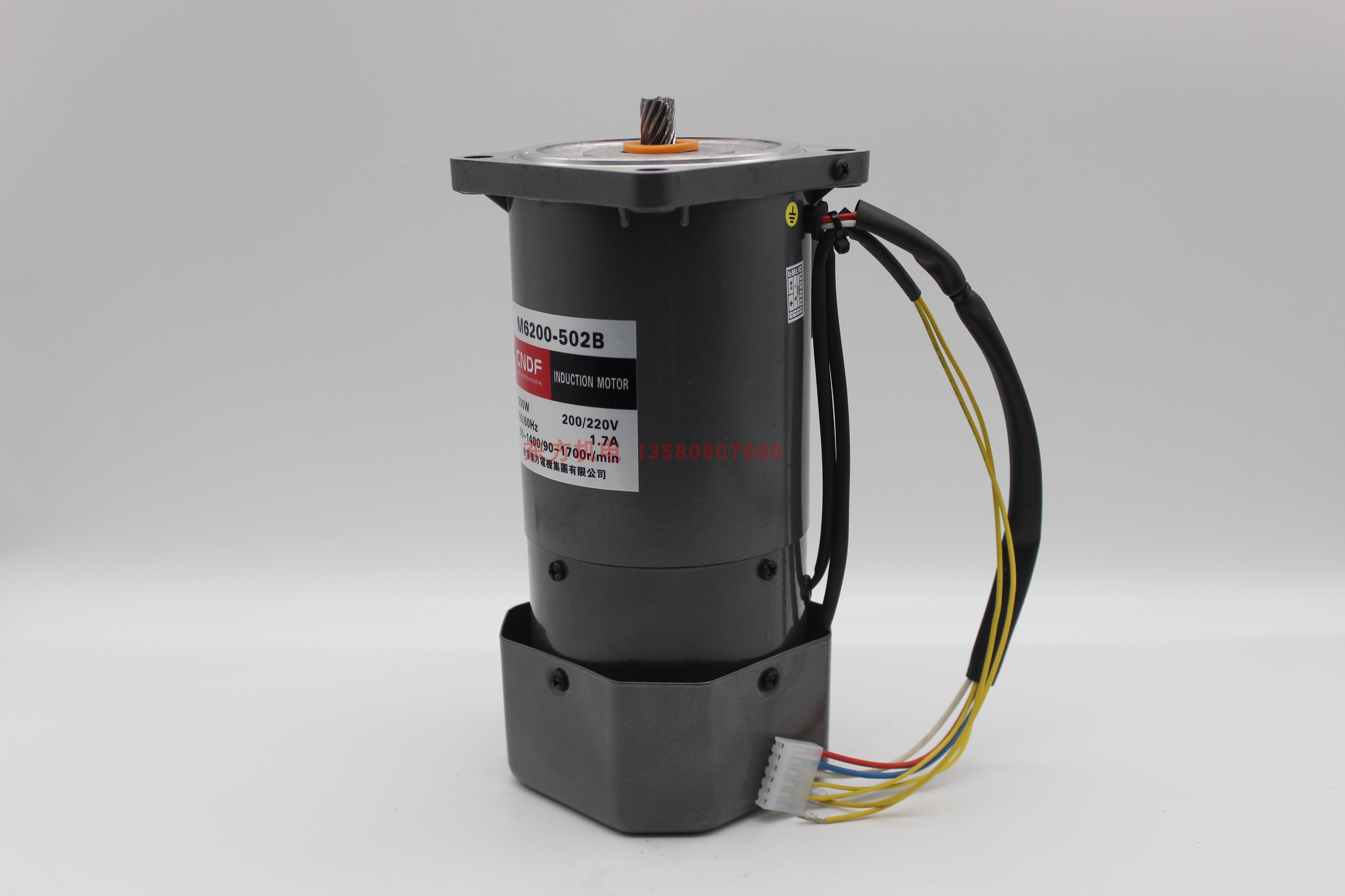Hongkong Oriental Motor CNDF deceleration speed regulation 200W motor M6200-502B electromagnetic brake AC 220V