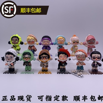 POPMART Bubble Matt Jungle castle skullpanda sp bear meow Craze series blind box hand-made