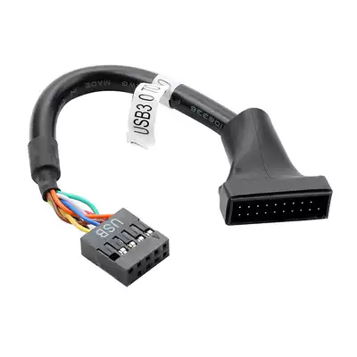  USB2 0 to USB3 0 Front 19-pin to 9-pin front USB2 0 row mother 9-pin to 19pin