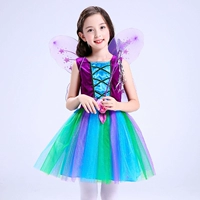 Радужная волшебная палочка, аксессуар для волос, короткий рукав