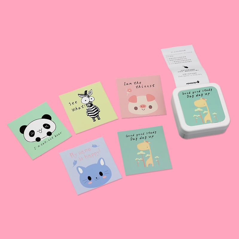 Goo Goo machine chicken third generation G3 remote portable thermal pocket mobile phone photo printer Creative Italian panel sticker cartoon