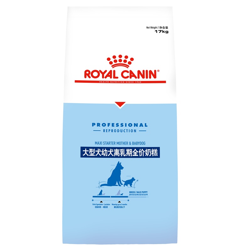 Royal Canin General Purpose Large Breed Puppy Food - Complete Formula for Large Breed Puppies in the Weaning Period Mas30/17Kg
