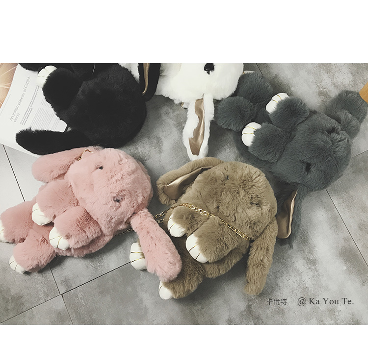 Ins siêu gói 2018 mới dễ thương thỏ gói màu mini ba lô nữ bình thường nhỏ ba lô thủy triều balo nữ đẹp đi học