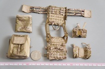 EASYSIMPLE ES 1:6 RATIO 06028 Lute equipment set A chest hanging bag with a full set