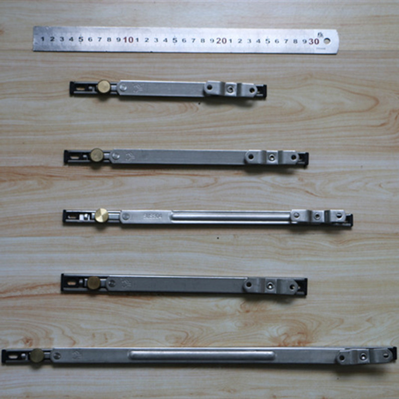 Multi-specification wind support limiter flat open 304 stainless steel inner open inner inverted plastic steel broken bridge Aluminum window hardware