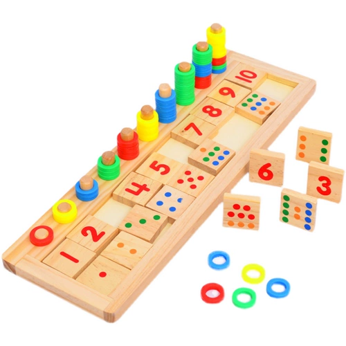 Обучение математике для детского сада Монтессори, учебные пособия, детская цифровая познавательная обучающая интеллектуальная игрушка, 3-6 лет, раннее развитие, доска для тренировок