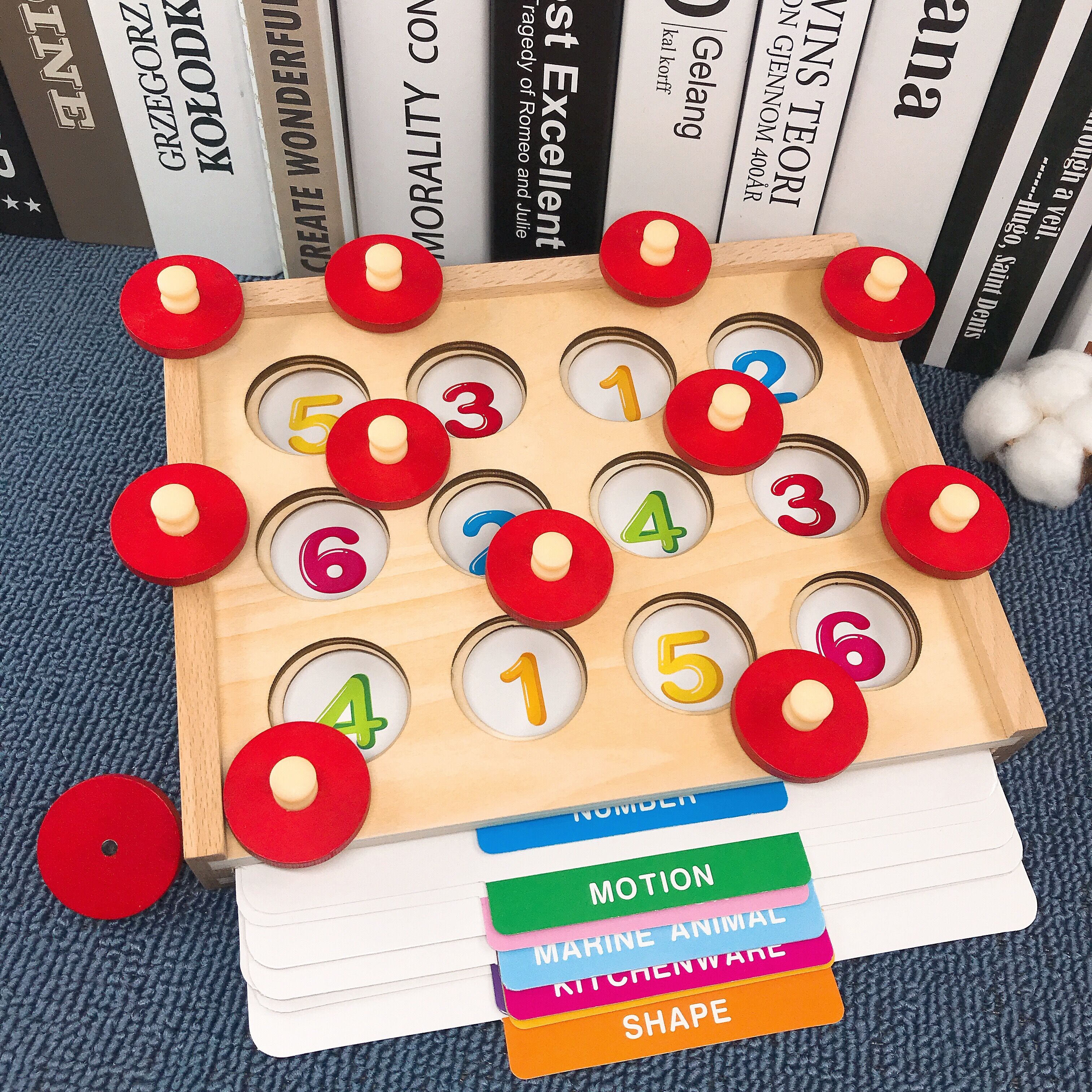 Children's puzzle power toys 3-4-5-6 years old to nurture your baby's memory dedicated to parent-child interactive tabletop games