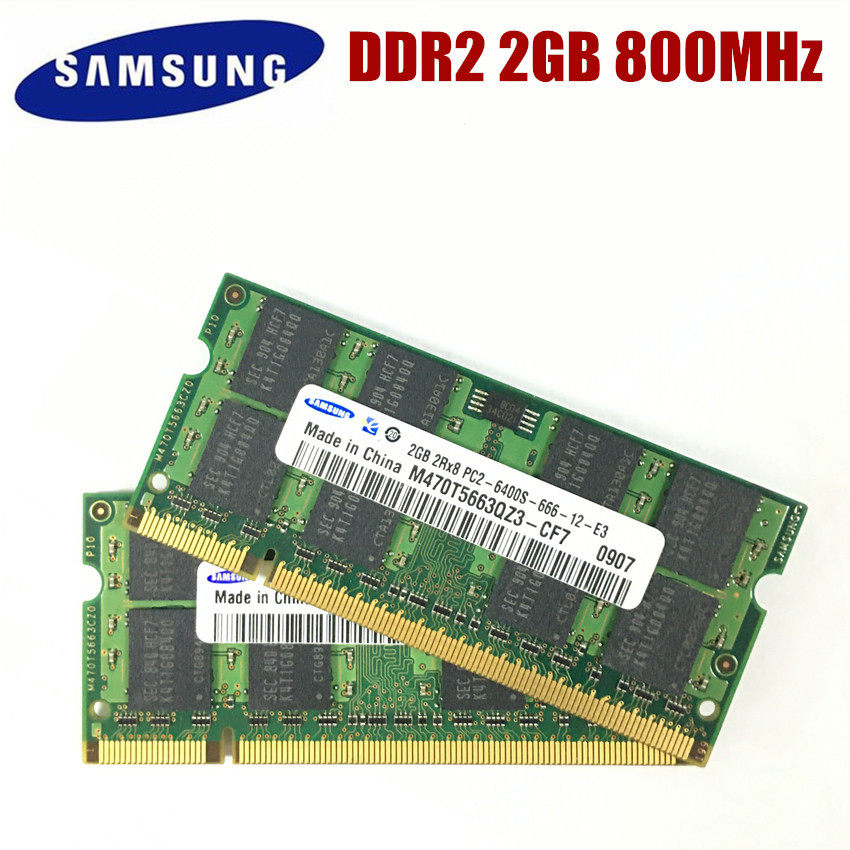 Samsung Samsung 2G DDR2 667800 PC2 5300S 6400S laptops memory