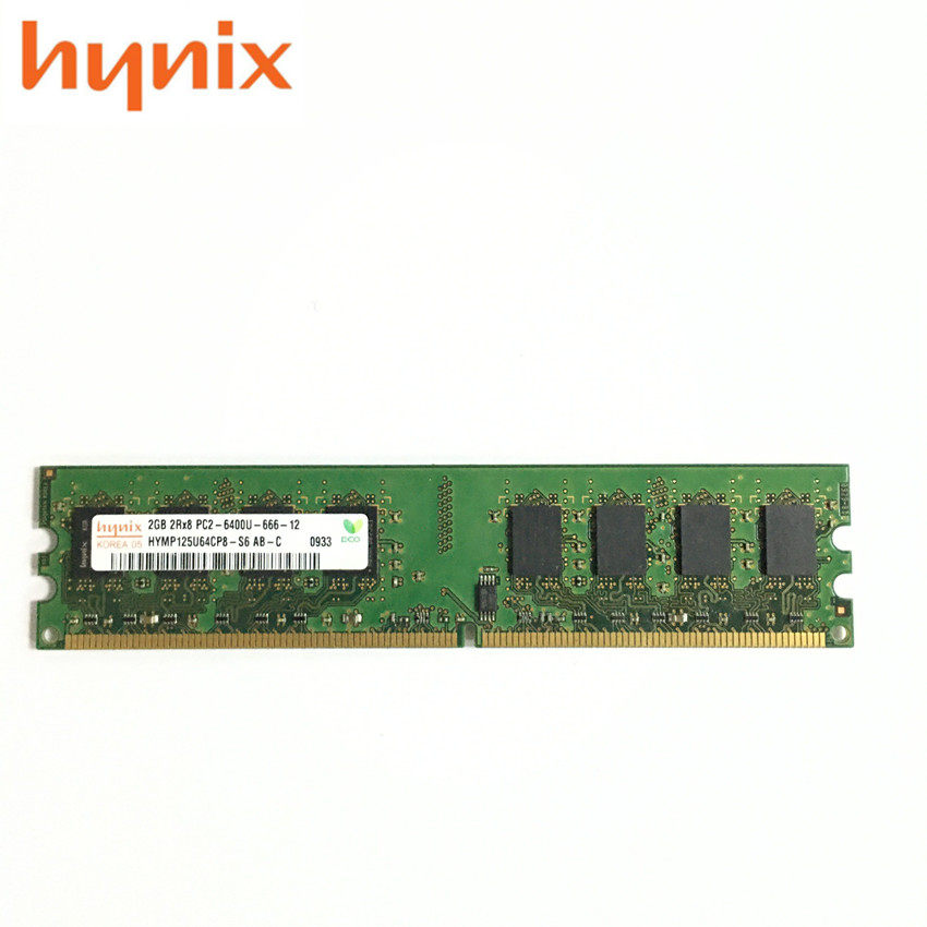 Hynix DDR2 2GB 1GB 667 800 MHz desktop computer memory PC2 6400U 5300U