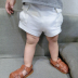 Baby Baby Baby Quần mùa hè Sơ sinh hoang dã Quần giản dị Quần short bé trai Thể thao Năm Quần - Quần quần ống loe cá tính bé gái Quần
