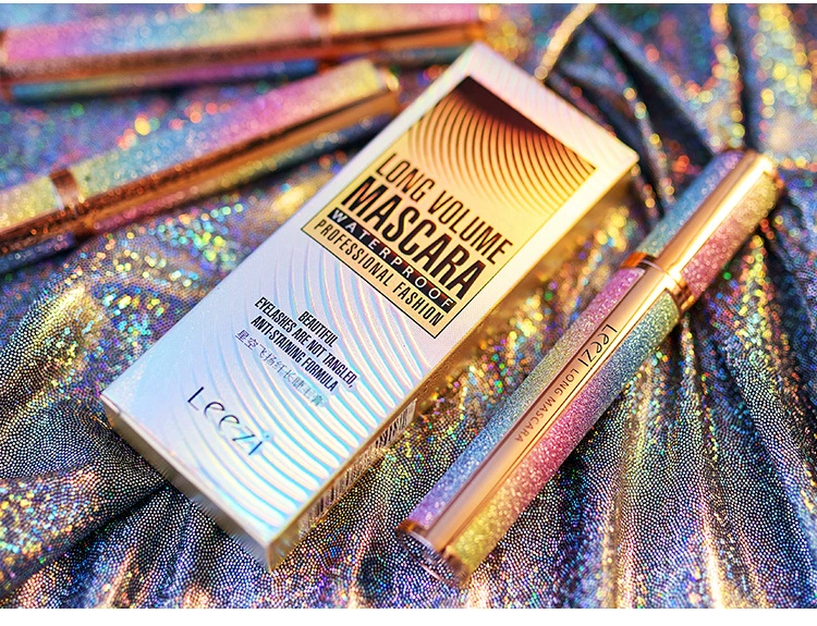 Sao mascara không thấm nước dài cong dày không nở tự nhiên mã hóa dài 4d mascara siêu dài lưới đỏ - Kem Mascara / Revitalash chuốt mascara