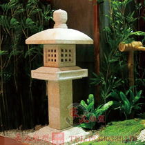 Courtyard landscape antique garden stone lantern Japanese garden lamp outdoor Chinese hotel garden stone lantern Zen ornaments