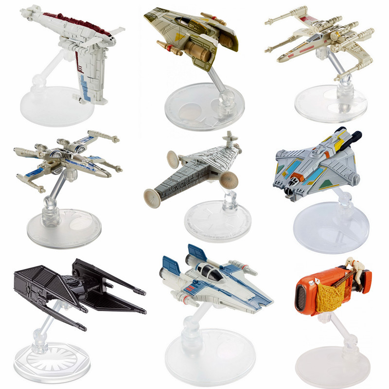 Star Wars Alloy Toy Model the Force Awakens Spacecraft Battleship Hot Wheels Starfighter Transport Aircraft