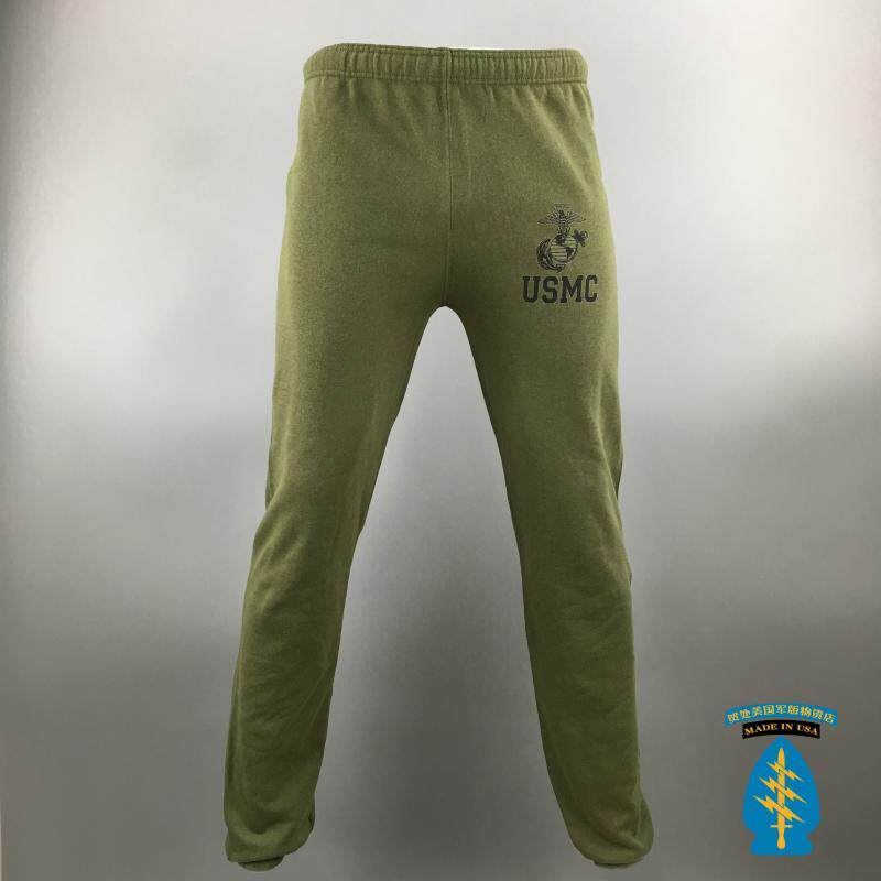 Public Hair Army Version USMC Green PT Training Plus Suede Pants American Outdoor Climbing Sports Running Elastic Speed Dry Pants