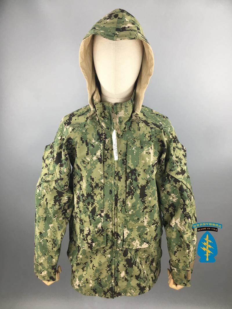 Public military version of NWU III Aor2 jungle GTX hard shell stormtrooper USA outdoor waterproof windbreaker