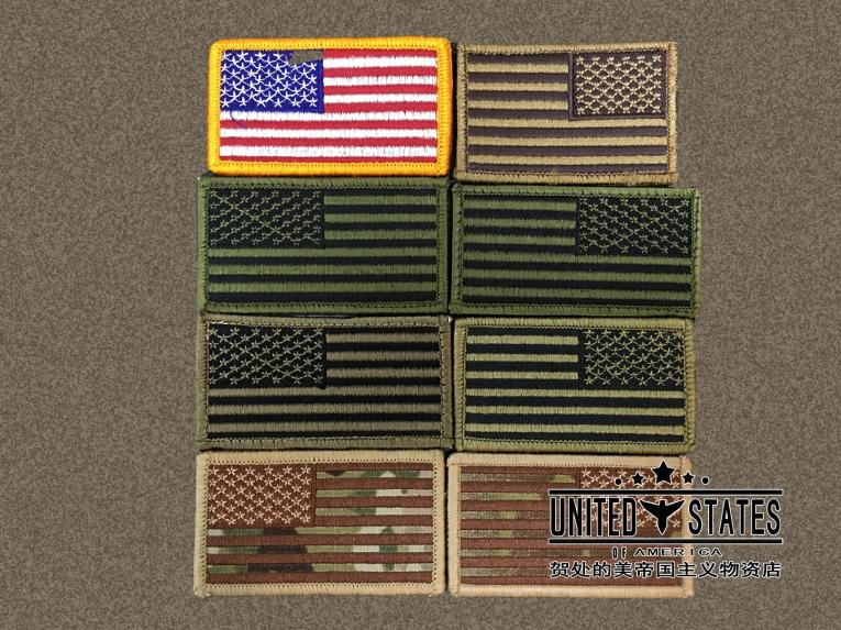 Public military version of the color flag chapter camouflage velcro flag chapter American OCP camouflage ACU combat uniform unit chapter