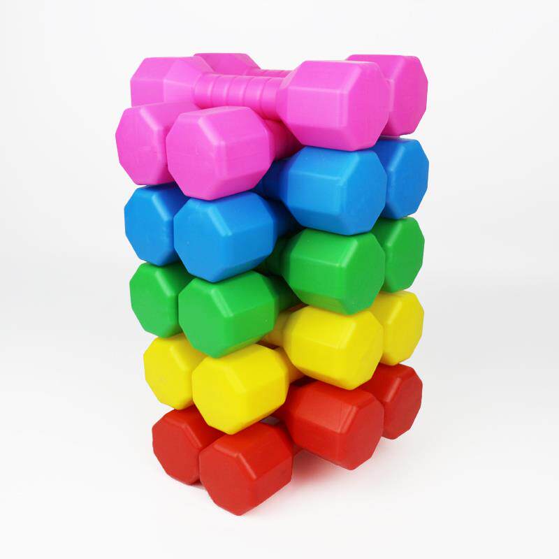 Children Dumbbells Kindergarten Early Playground Audiogymnastics Instruments Sports Fitness Plastic Toy Small Suit