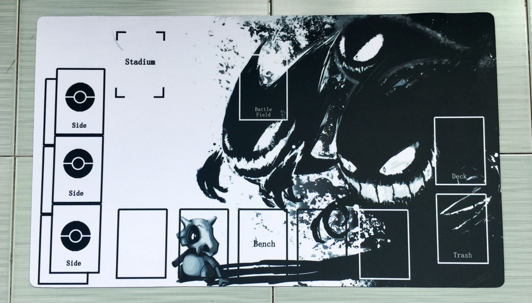 (Wing Tour Card) PTCG Card cushion pad Geng Ghost themed 600x350x1 5 