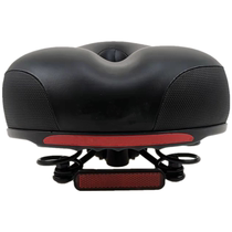 Mid-hole electric car seat cushion bicycle seat battery saddle iron shell enlarged thick universal car driver seat