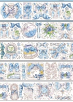 Tape packaging Tinglans poetry collection crystal PET 100cm This shop is 48 yuan non-remote areas