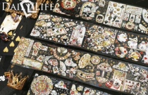 Tape packaging Falling Paradise Crystal laser gold laser silver 122cm Over 88 yuan non-remote areas