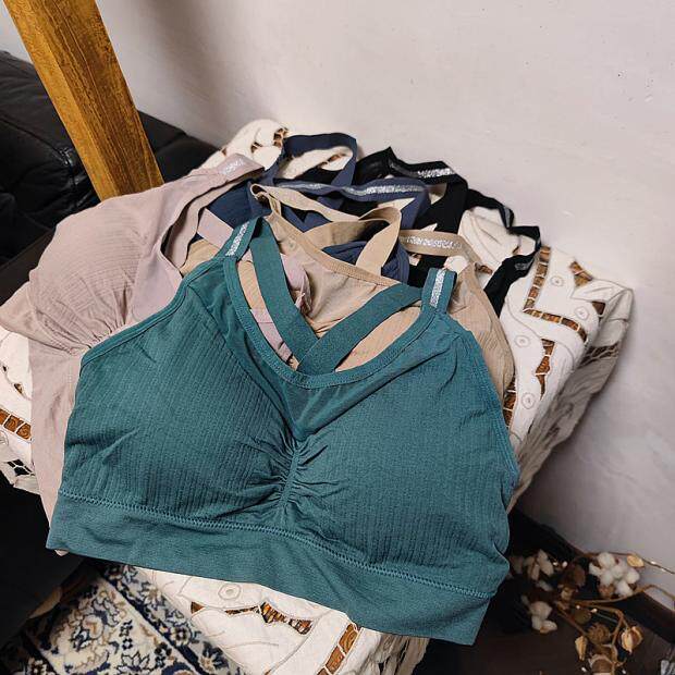 Large size cross-belt ladies vest underwear 130-250 jins sports beauty back underwear bust 100-140cm