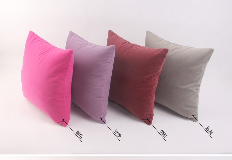 Văn phòng thắt lưng xe đệm vuông bìa sofa hug pillowcase giường tựa đầu pillowcase cushion cover cover đệm trở lại