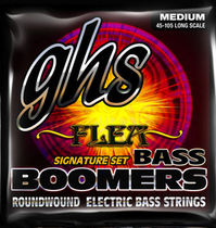 GS BoomerEMSs BHass 45 6-string multi-gauge optional American-made nickel-plated electric bass strings