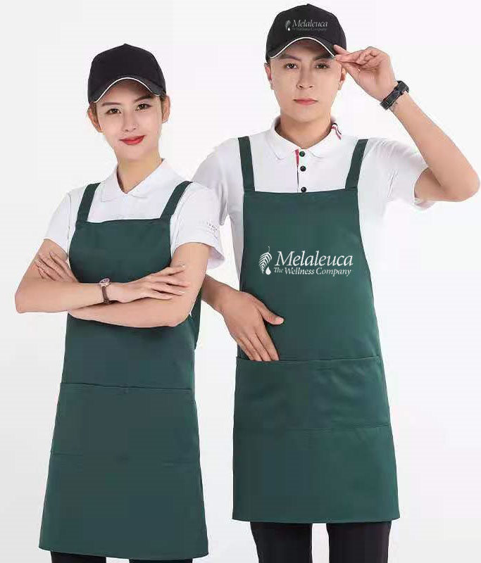 MerlerHome Advertising Apron Customised Beauty LeHome India Logo Dress Diy Custom Minimalist Workwear
