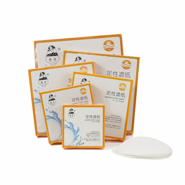 Jiaojie qualitative filter paper medium speed 791112.5cm slow fast laboratory large filter paper oil detection