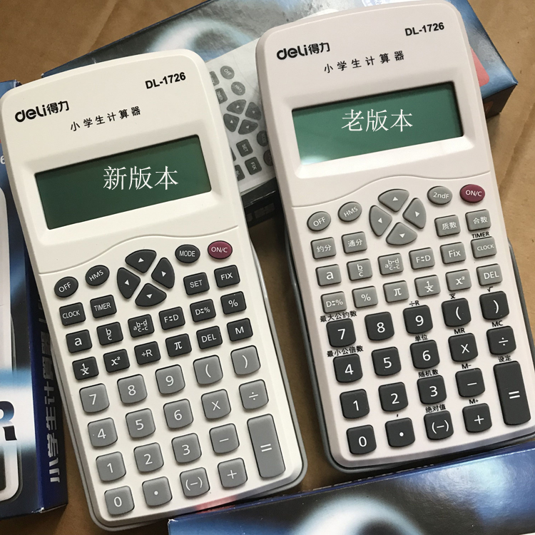 Deli Dl-1726 Calculator Multifunctional Calculator for Elementary School Students Calculator Deli 1726