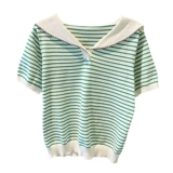 Летняя модная футболка, короткий рукав, коллекция 2023, в западном стиле