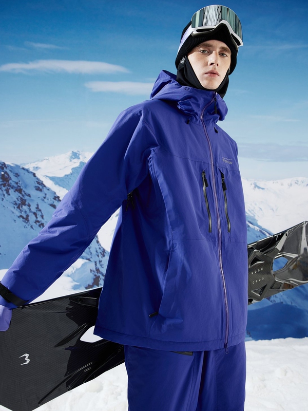 Drysnow M/23 Snowboarding Jacket for Women and Men, National Trend American Style, Warm, Waterproof, Professional