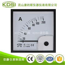 Manufacturer supply finger-type current meter AC current flow table BE-96 AC100 5A to be used by transformer